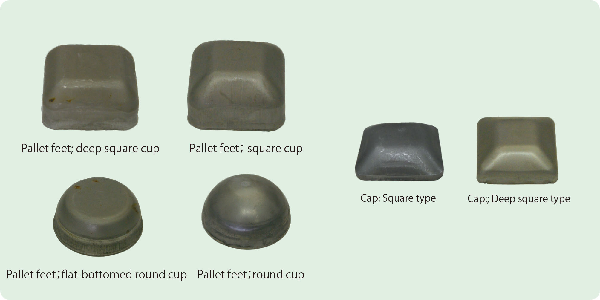 Pallet Feet Cup – SISIKU, manufacturer of Castors and Hand trucks