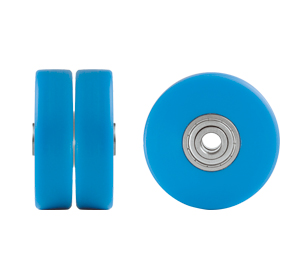 MC ; Monomer cast nylon (For twin wheeled compact heavy duty castors)