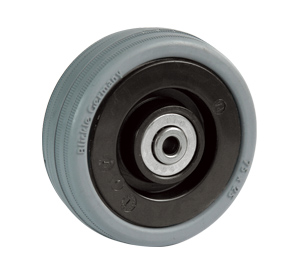 VPA K ; Rubber wheel (For shock absorbing TS castors)